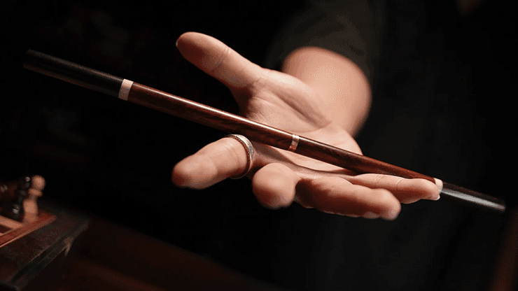 New Folding Wand by TCC Presents (Faux Ivory) magic trick