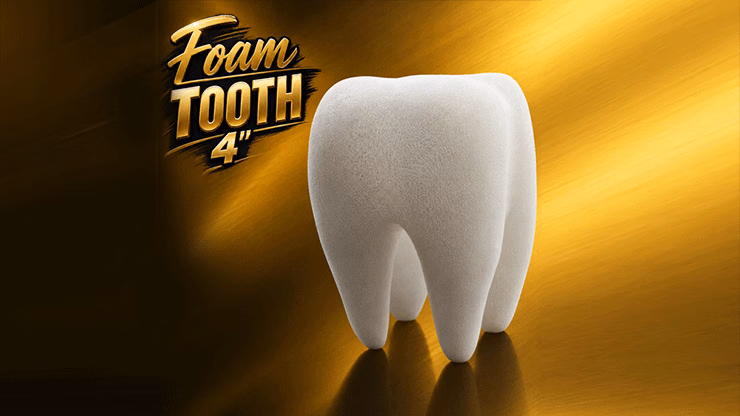 Foam Tooth 4" magic trick