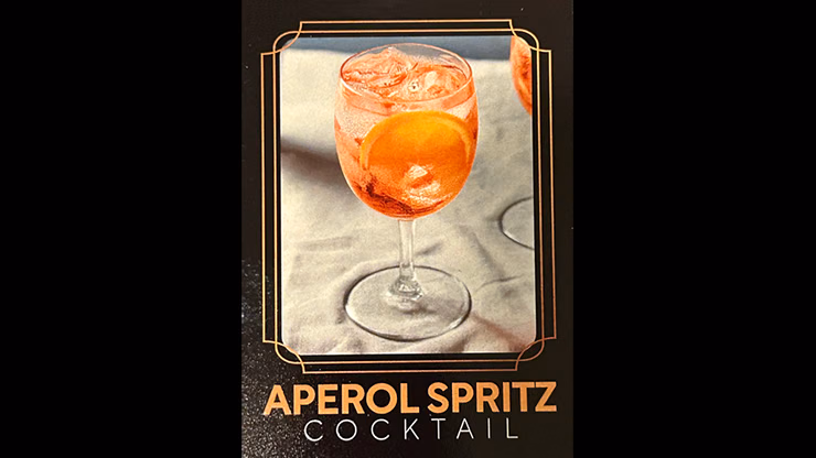 Cocktail Cards (Aperol Spritz) by Svenpad magic trick