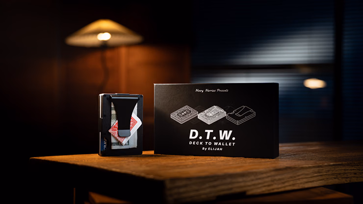 Deck to Wallet by Elijah & Henry Harrius Presents magic trick