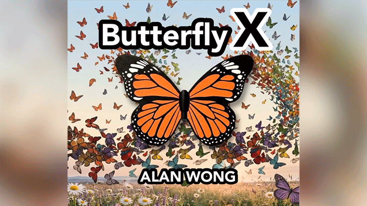 Butterfly X Refills by Alan Wong magic trick
