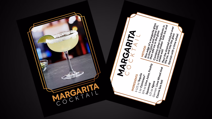 Cocktail Cards (Margarita) by Svenpad magic trick