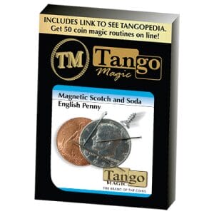 Magnetic Scotch and Soda English Penny (D0051) Tango