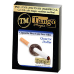 Cigarette Thru Quarter (2 sided)(D0075) by Tango