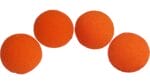 1.5 inch Regular Sponge Balls (Orange) Pack of 4 from Magic by Gosh