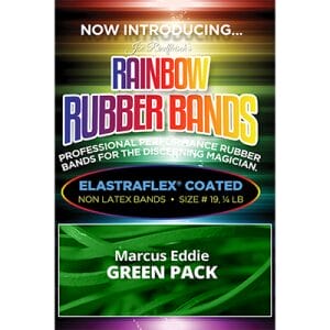 Joe Rindfleisch's Rainbow Rubber Bands (Marcus Eddie - Green Pack ) by Joe Rindfleisch