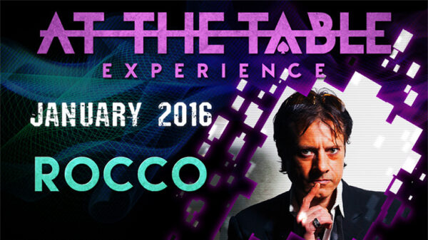 At the Table Live Lecture Rocco January 6th 2016 video DOWNLOAD