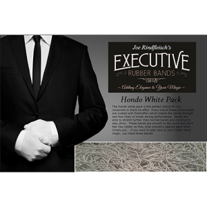 Joe Rindfleisch's Executive Rubber Bands (Hondo - White Pack) by Joe Rindfleisch