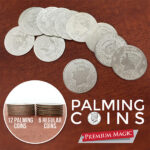 Palming Coin Set (U.S. Half design /12 piece) by Premium Magic