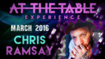 At the Table Live Lecture Chris Ramsay March 2nd 2016 video DOWNLOAD