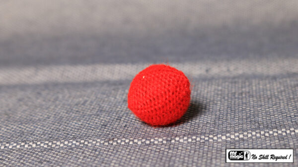 Crochet Ball .75 inch Single (Red) by Mr. Magic