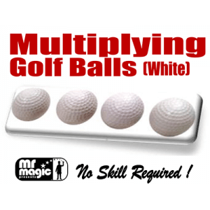 Multiplying Golf Balls (White) by Mr. Magic