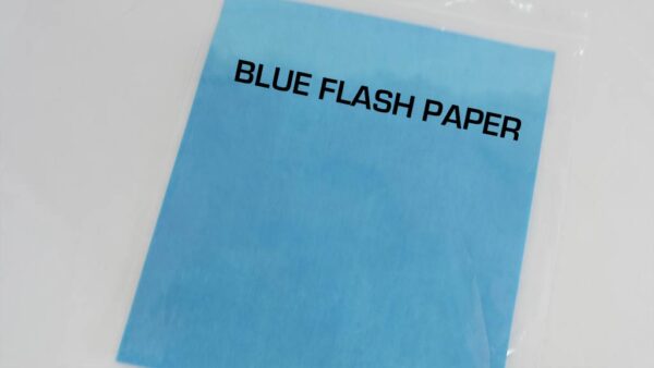 FLASH PAPER BLUE