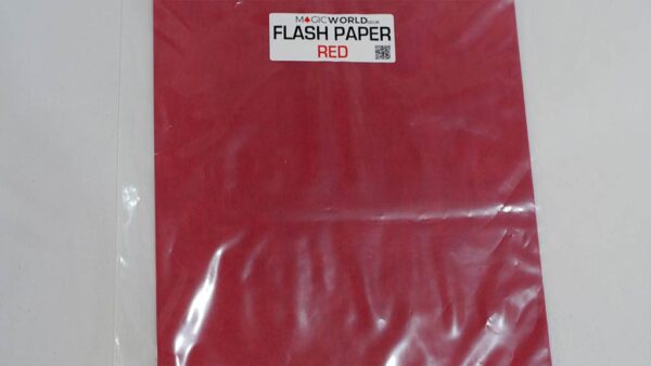 Flash Paper Red