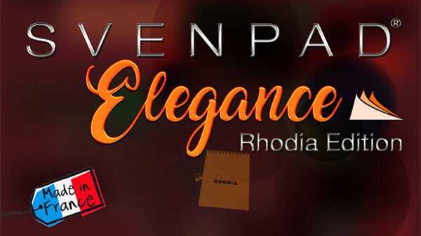 SvenPad® Elegance Rhodia® Edition (Single, Black Cover)