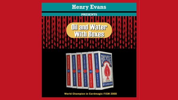 Oil and Water Boxes by Henry Evans