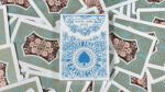 Four Continents (Blue) Playing Cards