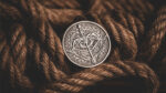 BOW AND ARROW COIN SILVER ( Gimmick and Online Instructions) by Bacon Magic