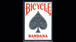 Bicycle Bandana (Blue) Playing Cards