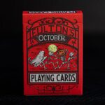 FULTON'S October Red Edition Playing Cards