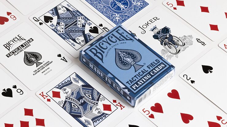 Bicycle Tactical Field (Navy) Playing Cards by US Playing Card Co - Magic  Trick