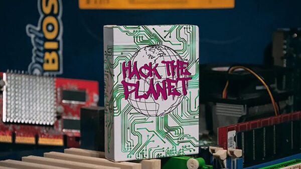 Hack The Planet (White Hat) Playing Cards