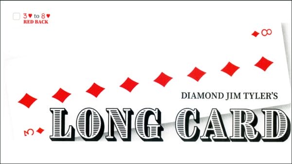 Long Card by Diamond Jim Tyler