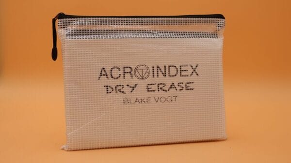 Six Acro Index (Stage) Dry Erase by Blake Vogt