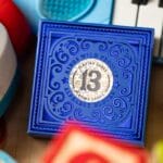 Alphabet Blocks (Blue) Playing Cards by Kings Wild Project