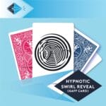 hypnotic swirl reveal gaff card 5 printbymagic magicians gaff cards printers Stockport Manchester UK