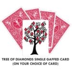 Tree Of Diamonds Gaff Card Printed Bicycle