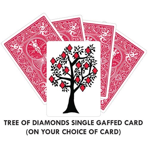 Tree Of Diamonds Gaff Card Printed Bicycle