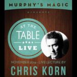 At the Table Live Lecture - Chris Korn 11/12/2014 - video DOWNLOAD