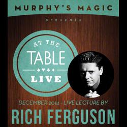 At the Table Live Lecture - Rich Ferguson 12/17/2014 - video DOWNLOAD