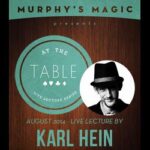 At the Table Live Lecture - Karl Hein 8/6/2014 - video DOWNLOAD